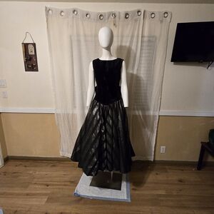 Jan Barboglio Black Maxi Dress